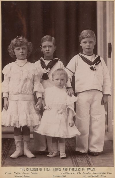 The children of Albert Edward and Princess Alexandra by English Photographer